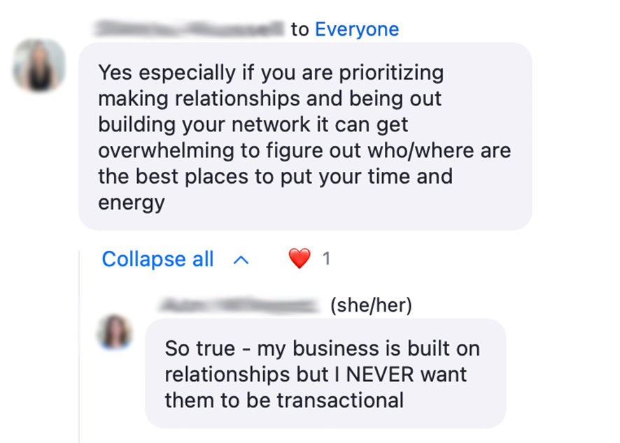 Rich Relationships Club member testimonial
